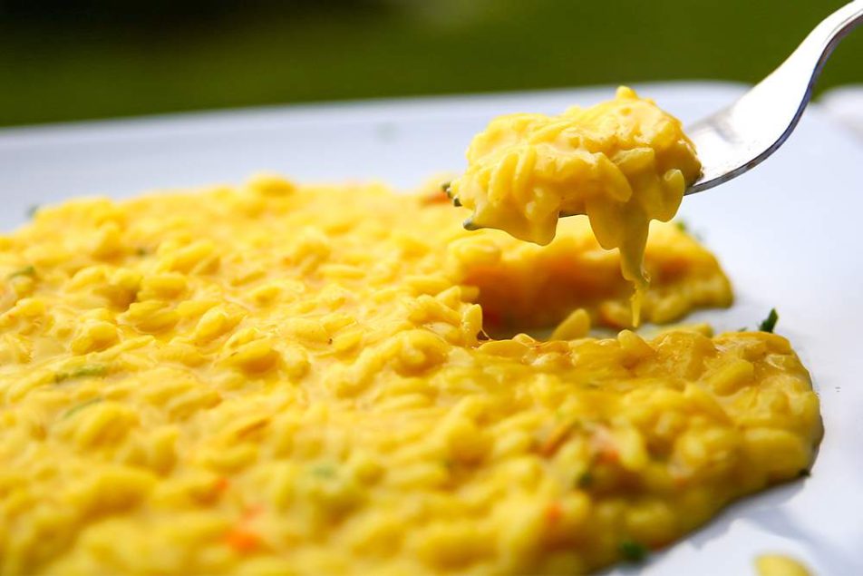 Risotto zucca e zafferano