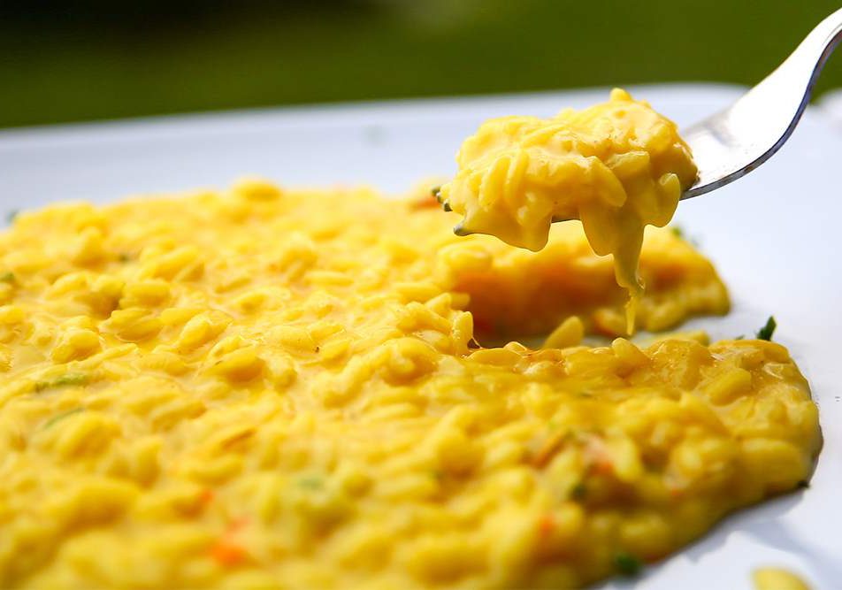 Risotto zucca e zafferano