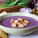 Vellutata di cavolo rosso