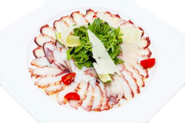 Carpaccio di polpo