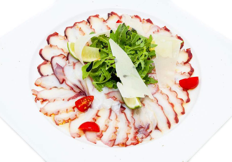 Carpaccio di polpo
