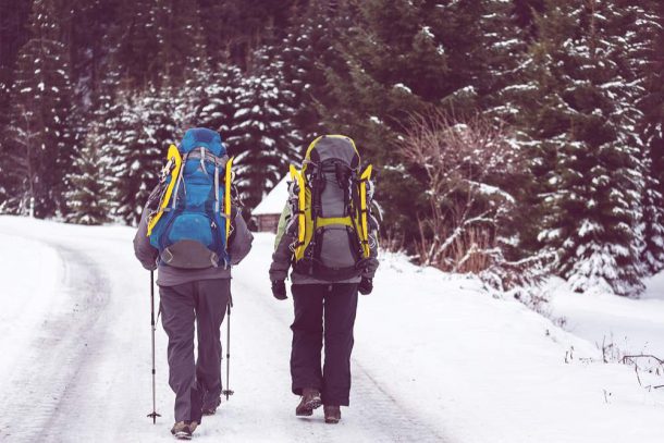 Trekking in inverno