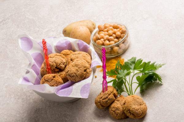Polpette di quinoa e ceci