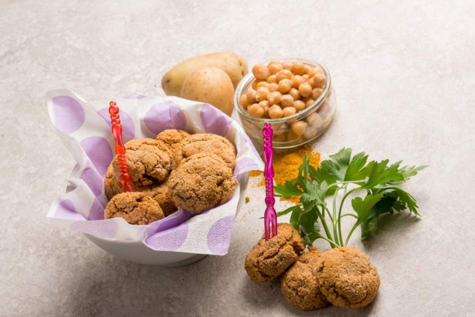 Polpette di quinoa e ceci