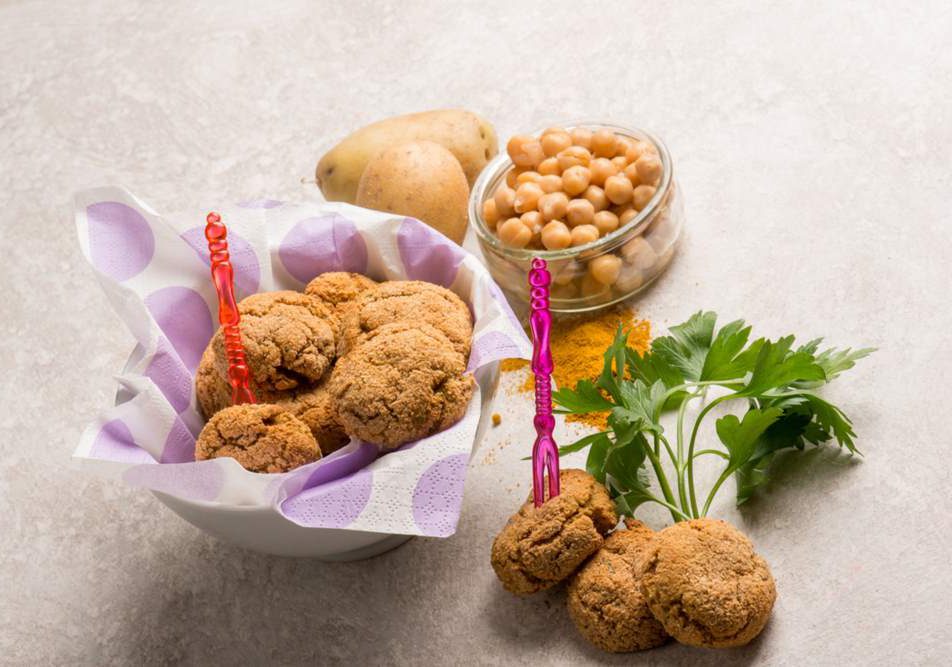 Polpette di quinoa e ceci