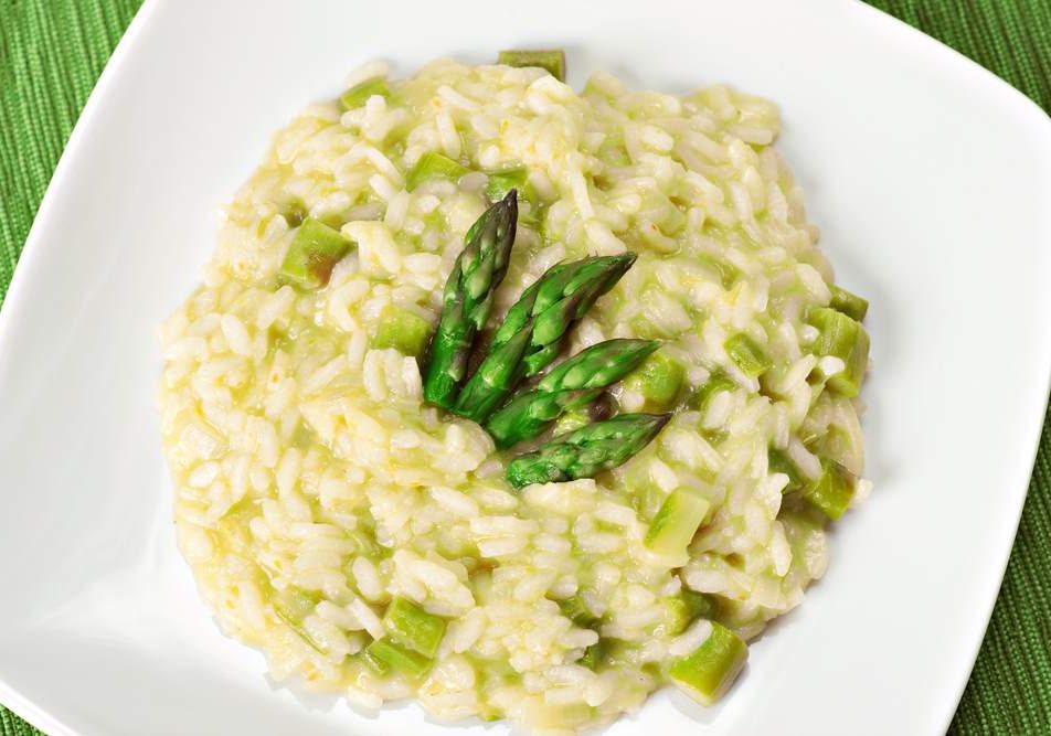 Risotto con asparagi