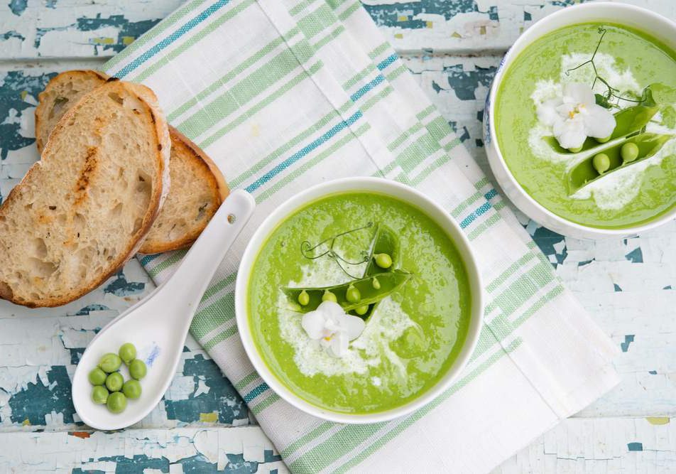 Vellutata di piselli