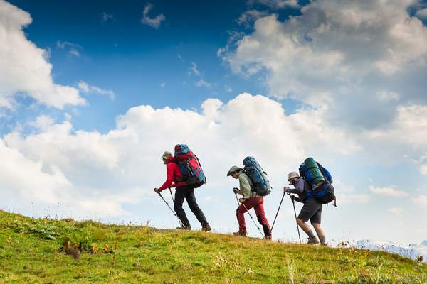 Trekking in montagna