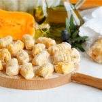 gnocchi di zucca ai funghi shiitake