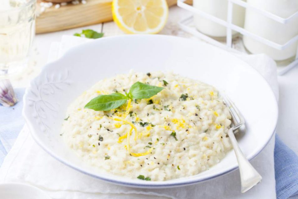 risotto spigola