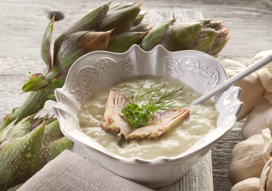 vellutata di carciofi