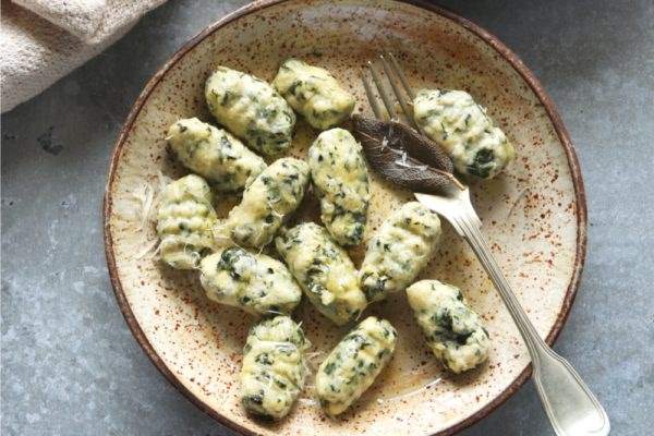 gnocchi di cime di rapa