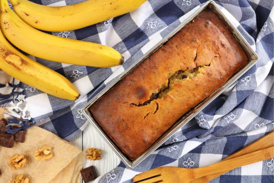banana bread senza uova