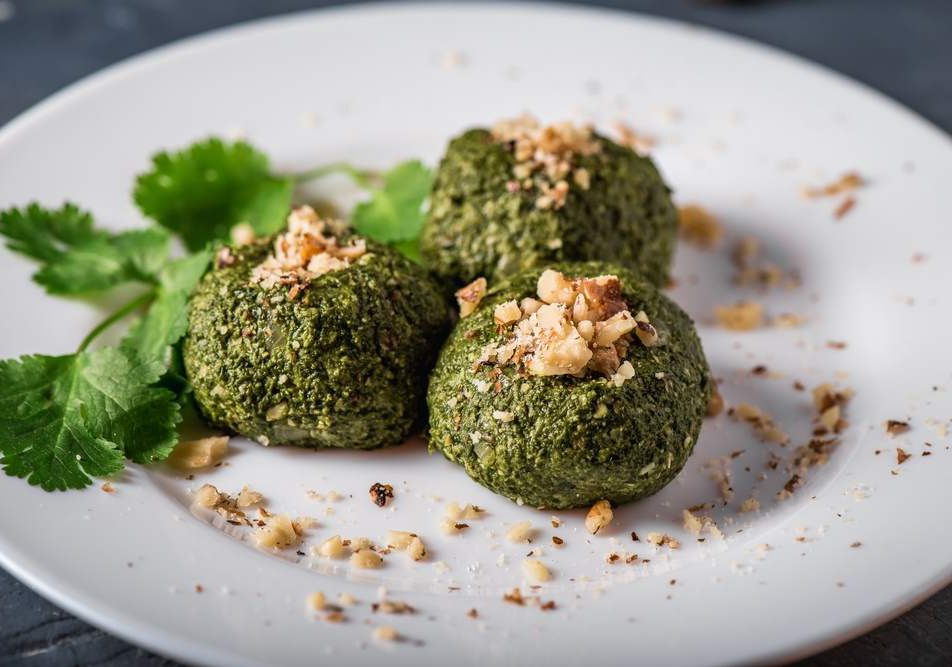 polpette di spinaci al forno