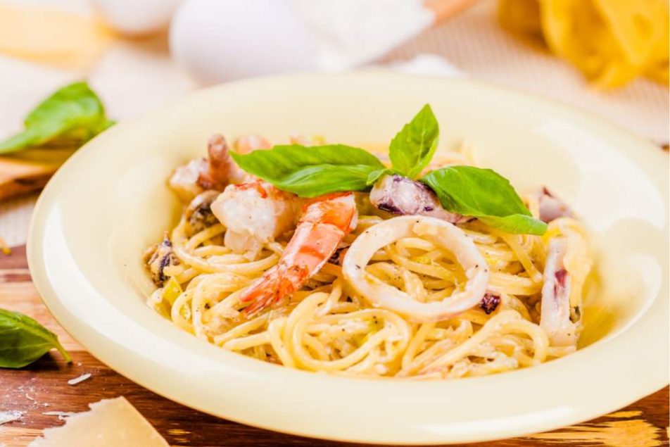 carbonara di pesce