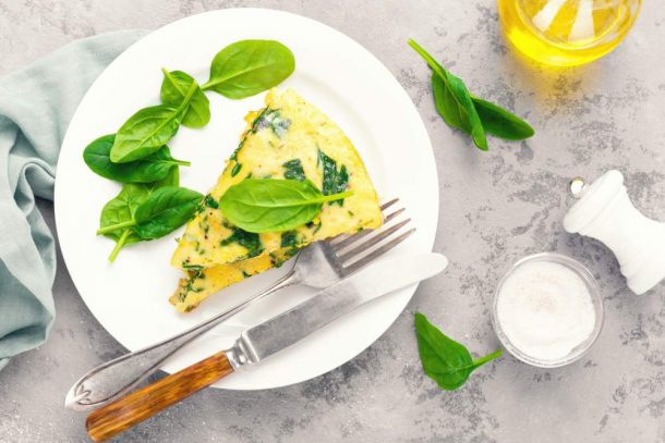 farinata con verdure