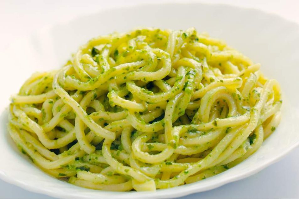 pasta al pesto di sedano