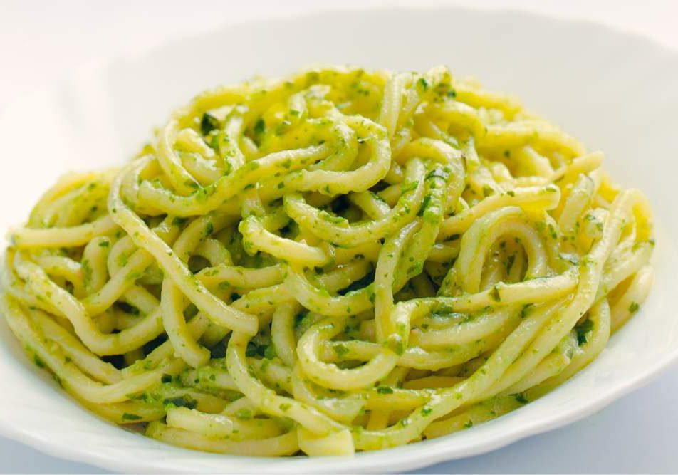 pasta al pesto di sedano