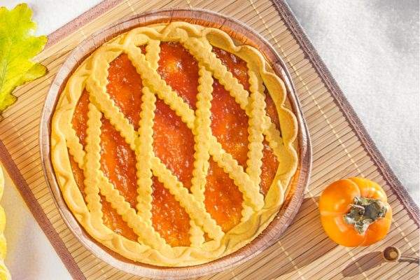crostata di cachi