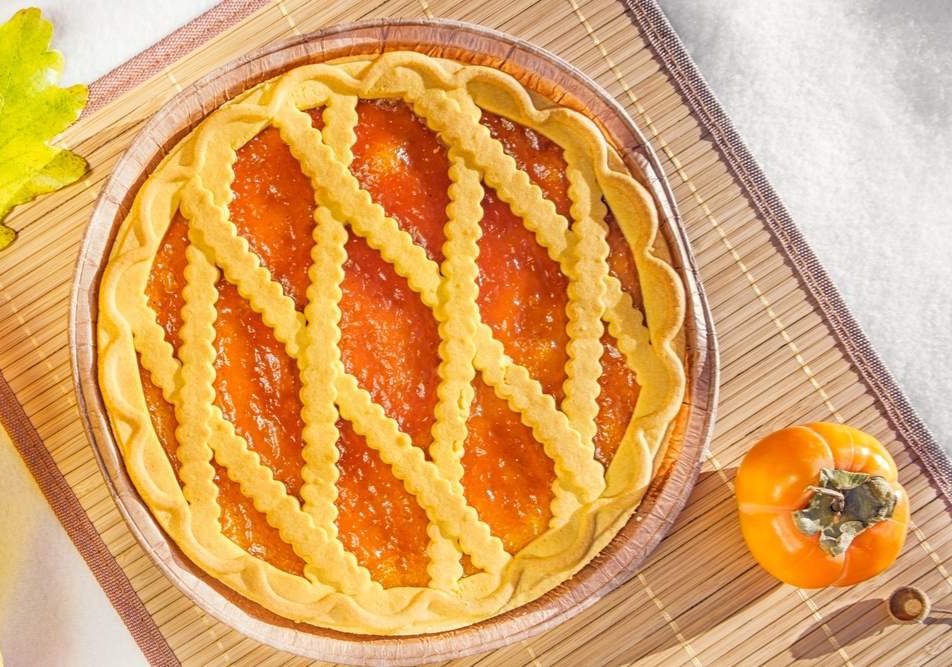 crostata di cachi