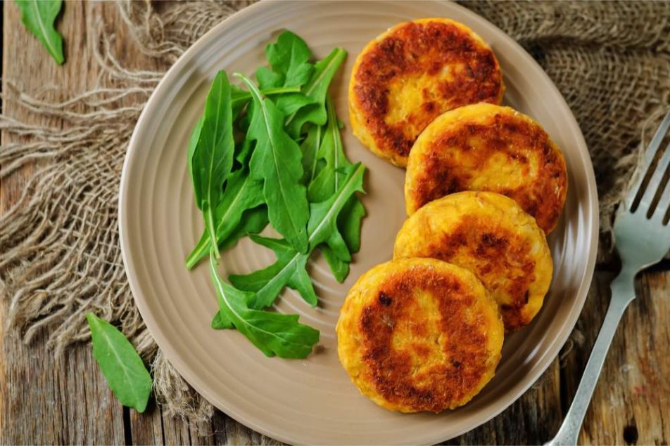 medaglioni zucca e ricotta