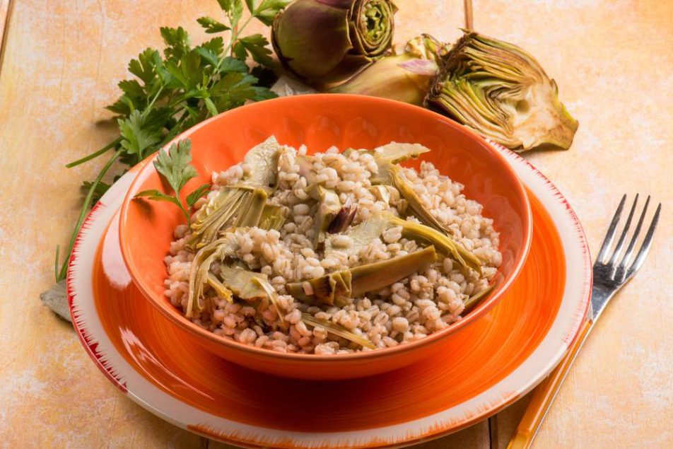 orzotto ai carfciofi