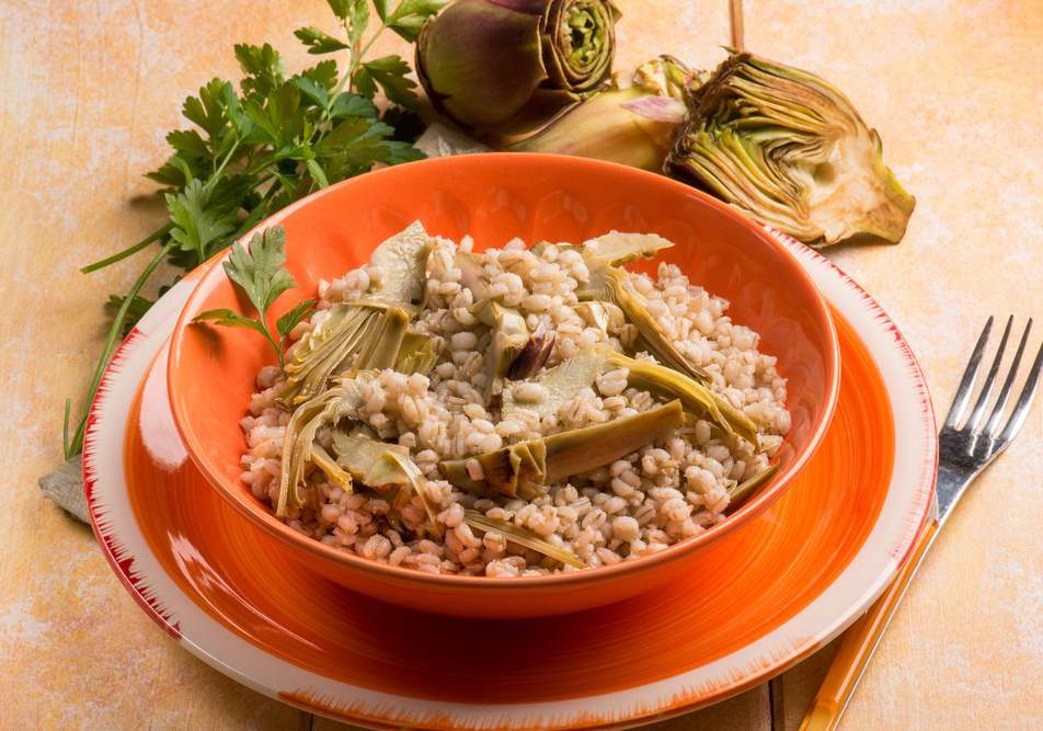 orzotto ai carfciofi
