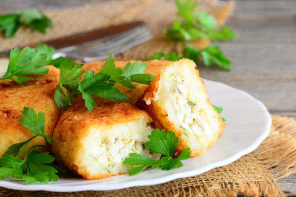 polpette di cavolfiore al forno