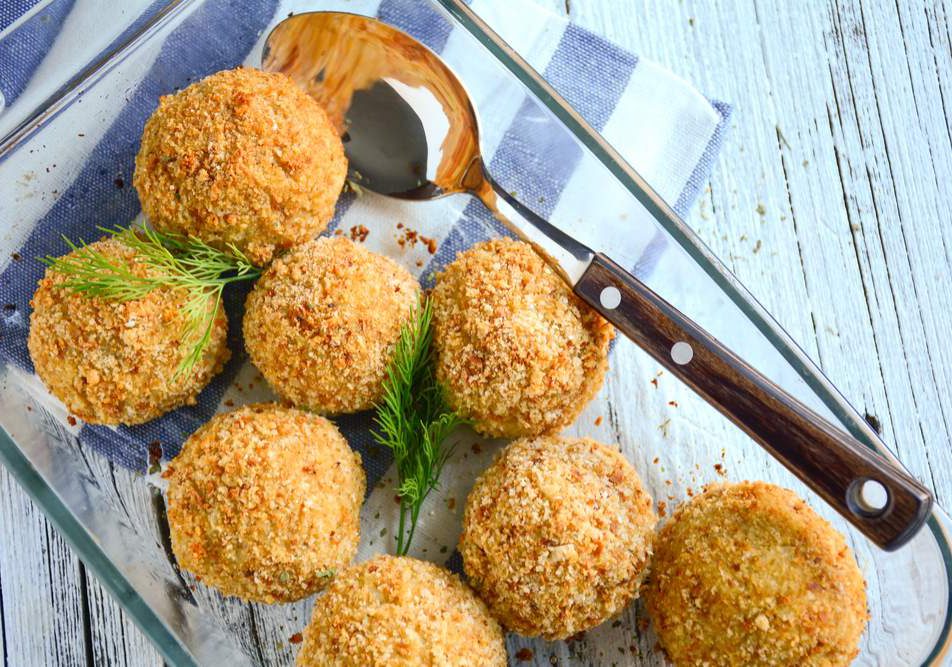 polpette di merluzzo al forno