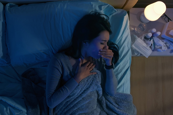 tosse secca notturna