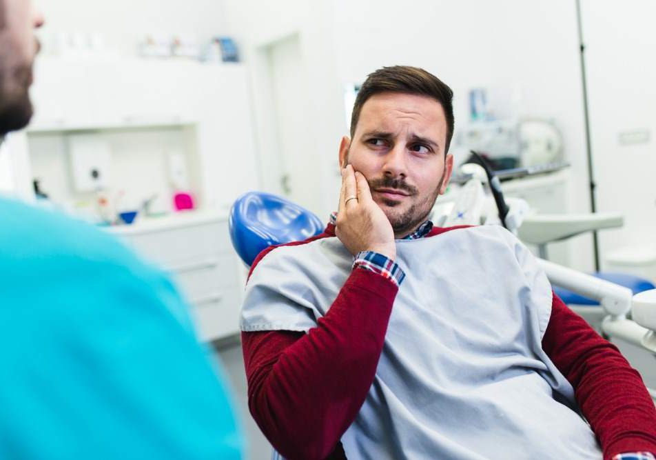 gengiviti paziente dal dentista