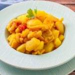 seppie con zucca e patate