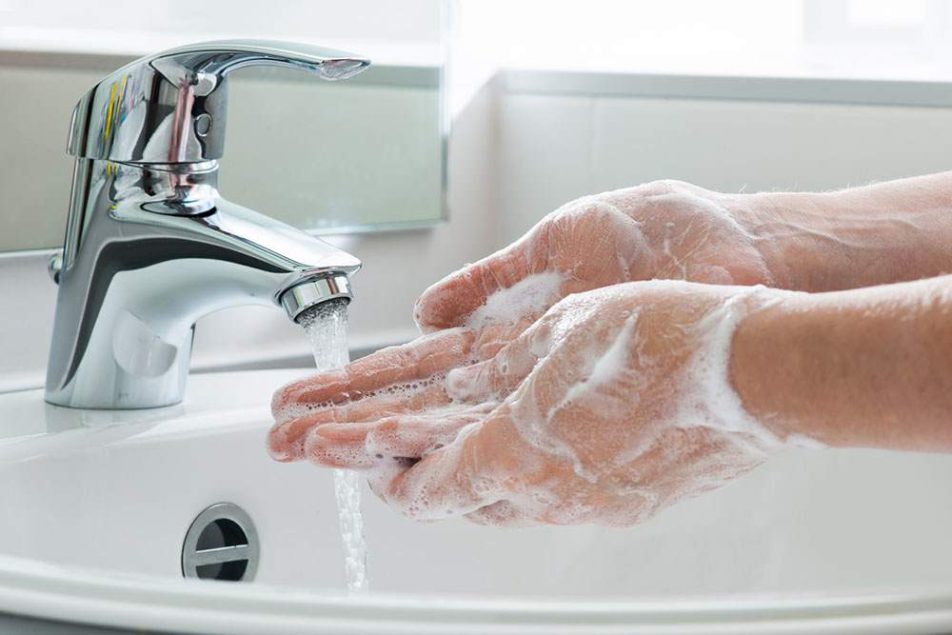 lavare le mani