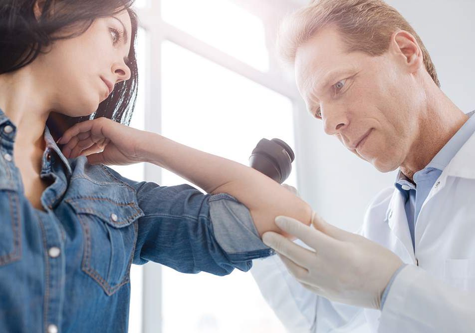 Cheratosi attiniche visita