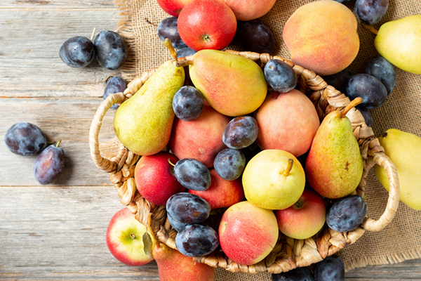 frutta ricca di fibre