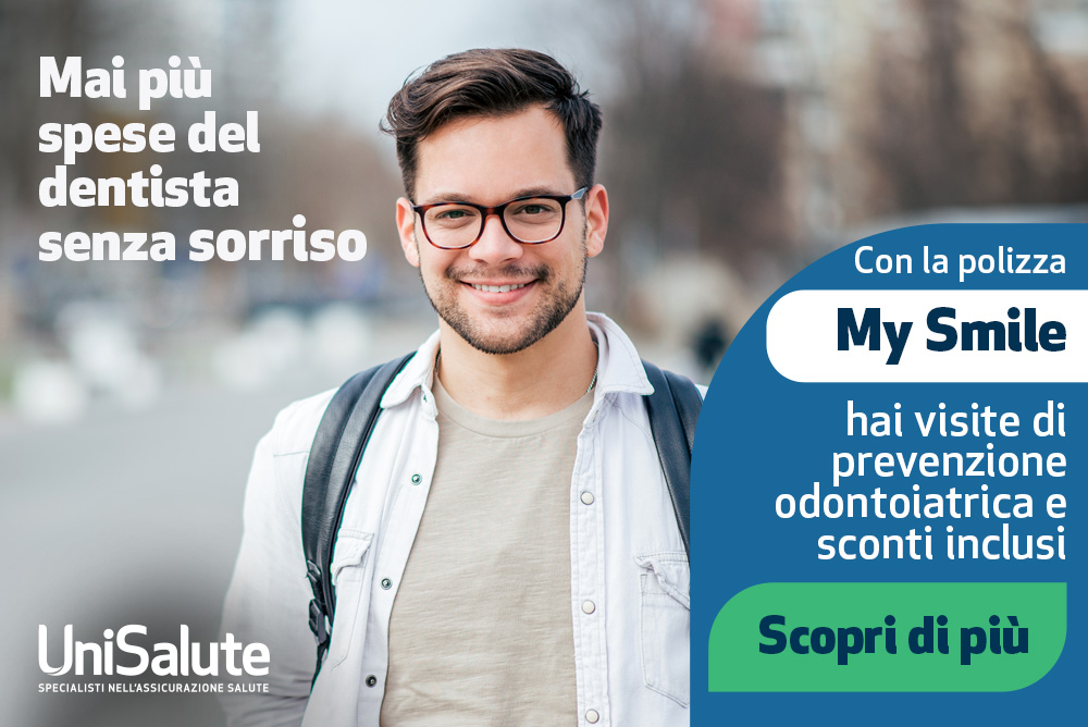 Mai più spese dal dentista senza sorriso