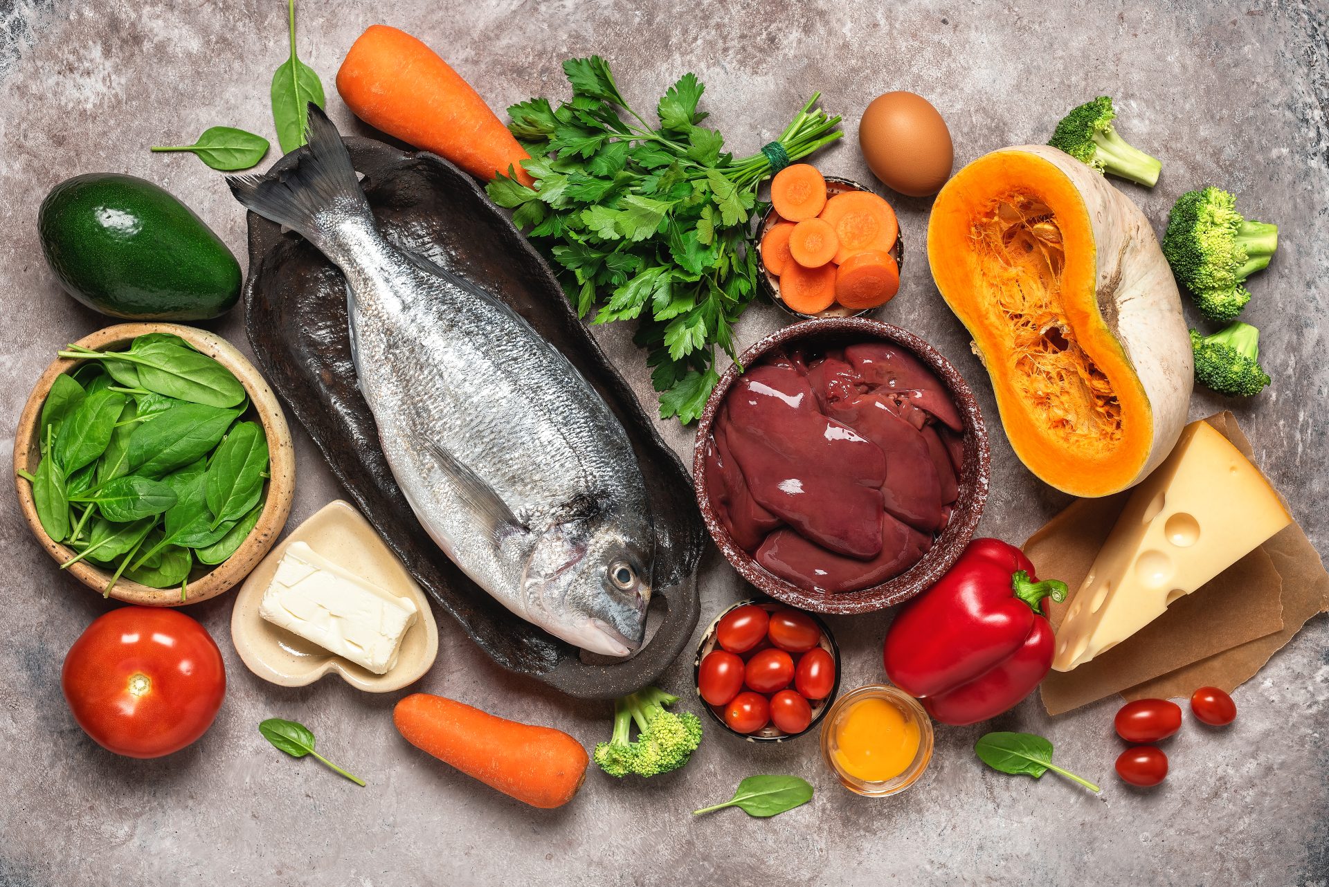 alimenti ricchi di vitamina a