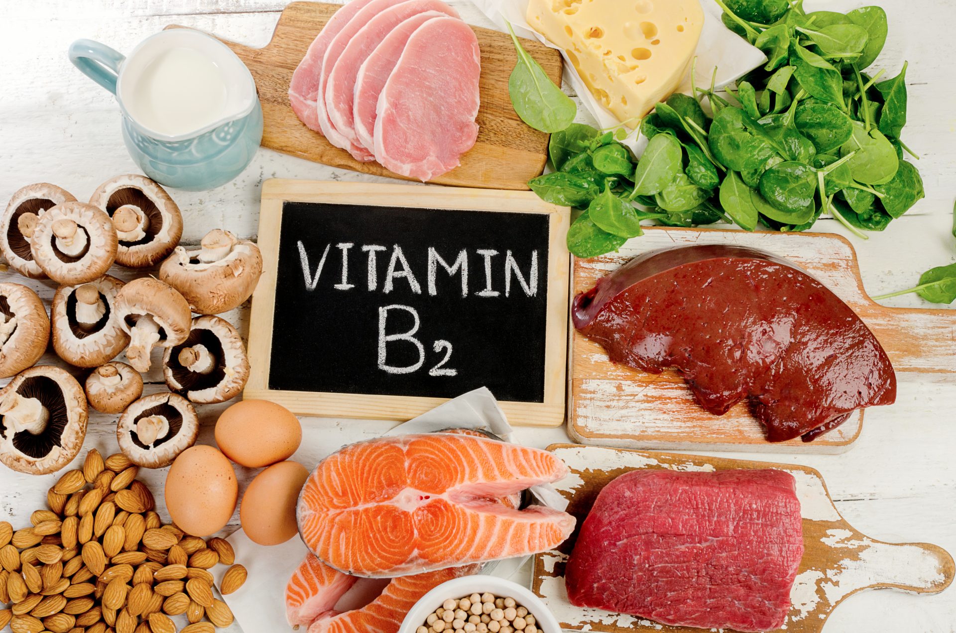 alimenti ricchi di vitamina b2