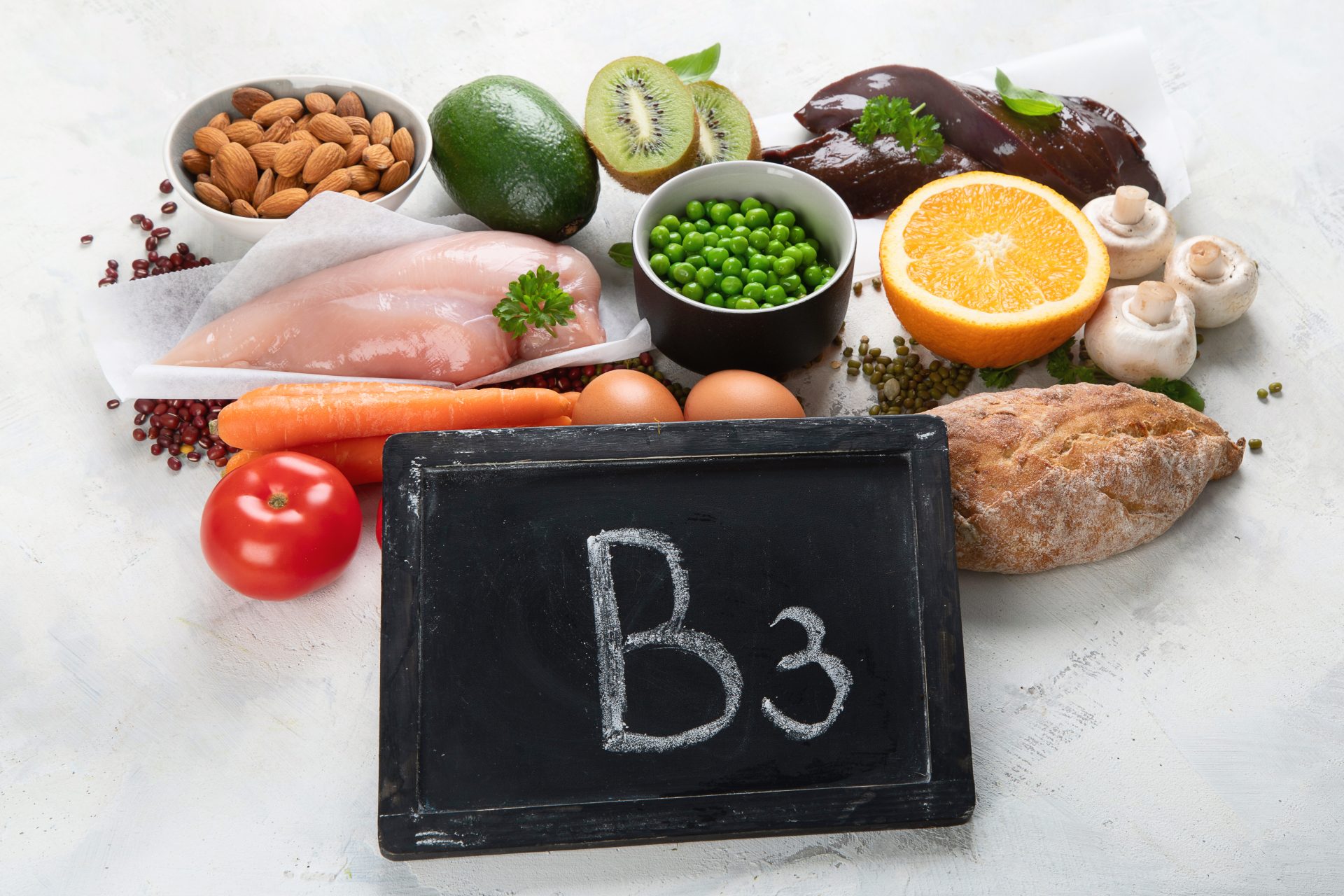alimenti ricchi di vitamina b3
