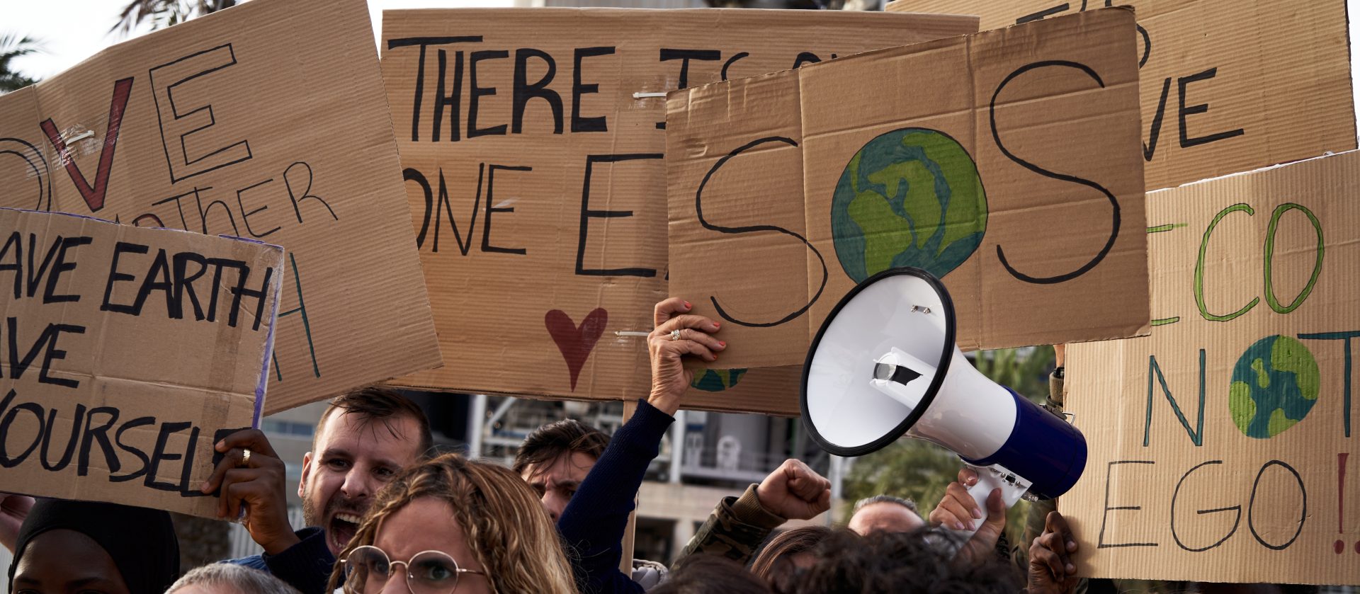 manifestazione contro la crisi climatica