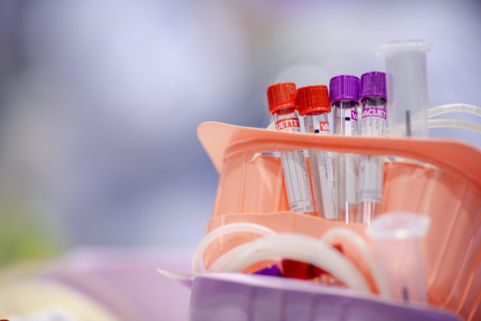 provette per analisi del sangue