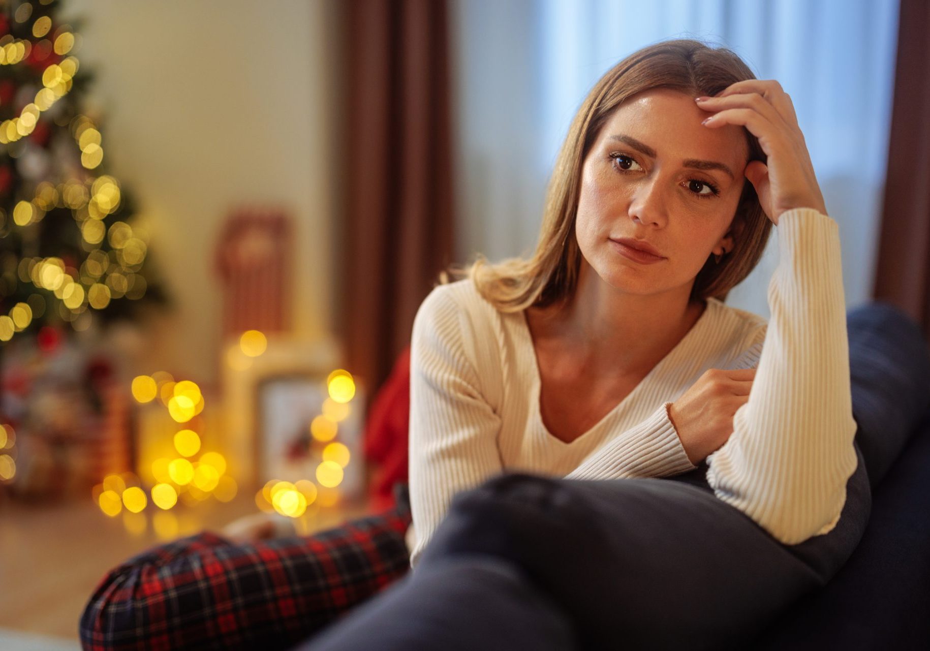 stress-natale_cover donna stressata a natale