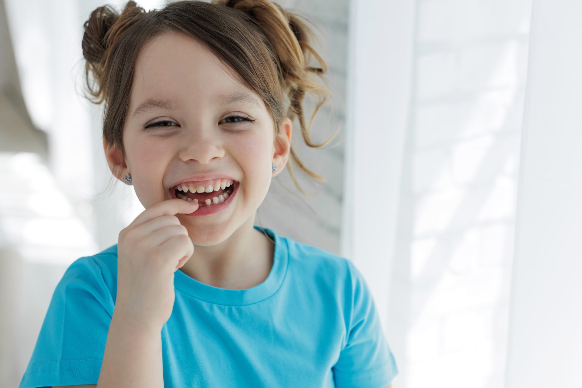 bambina sorridente
